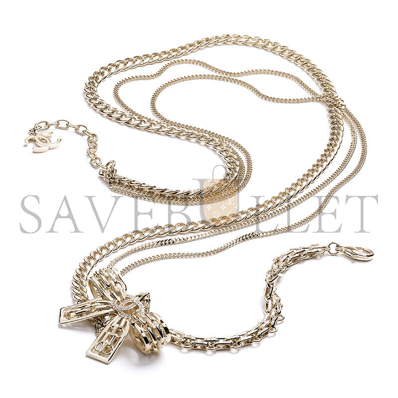 Ch**el long necklace abg555